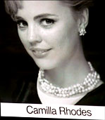 Headshot of blond Camilla