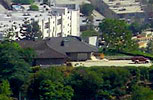 Areal shot of Adam's house