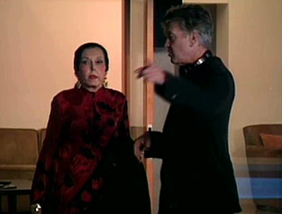 David Lynch instructing Ann Miller