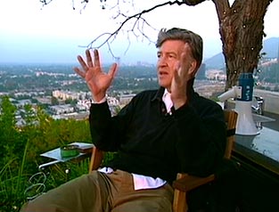 David Lynch in interview (pool side)