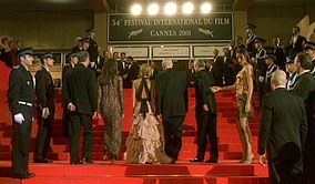 Film scene at Cannes 2001