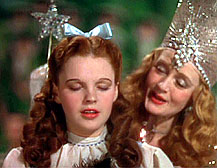 Dorothy and Glinda