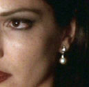 Rita with perl earring