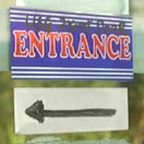 entrance sign