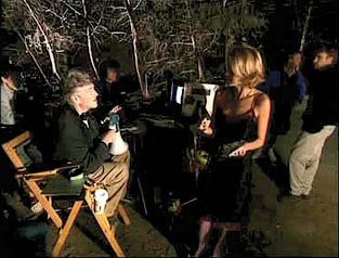 David Lynch with Naomi Watts