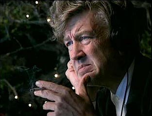 David Lynch smoking