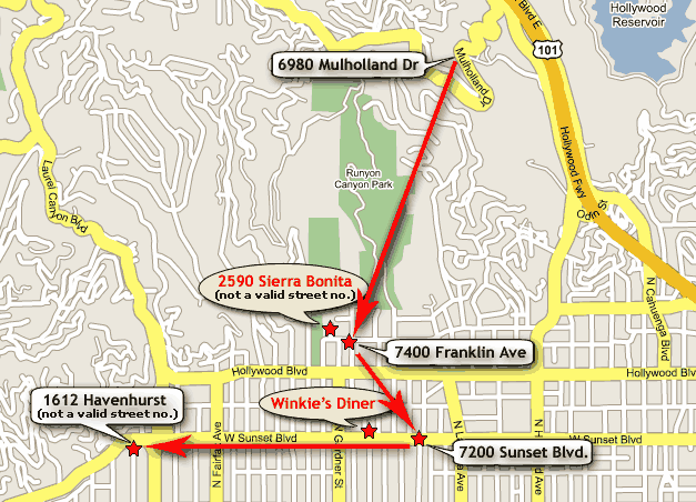 Map of L.A.