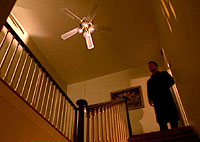 Ceiling fan in Twin Peaks