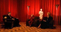 Red room in Twin Peaks