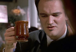 Tarantino in Reservior Dogs