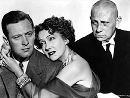 William Holden, Gloria Swanson and Erich von Stroheim