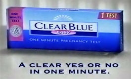 Clear Blue ad