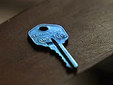 Blue key