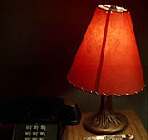 Red Lamp Shade